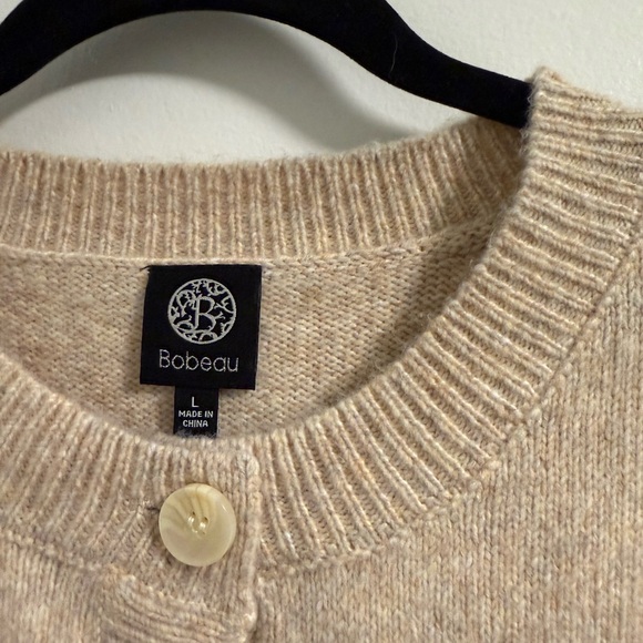 Bobeau Bobbi Jacquard Dot Cardigan - Picture 3 of 8